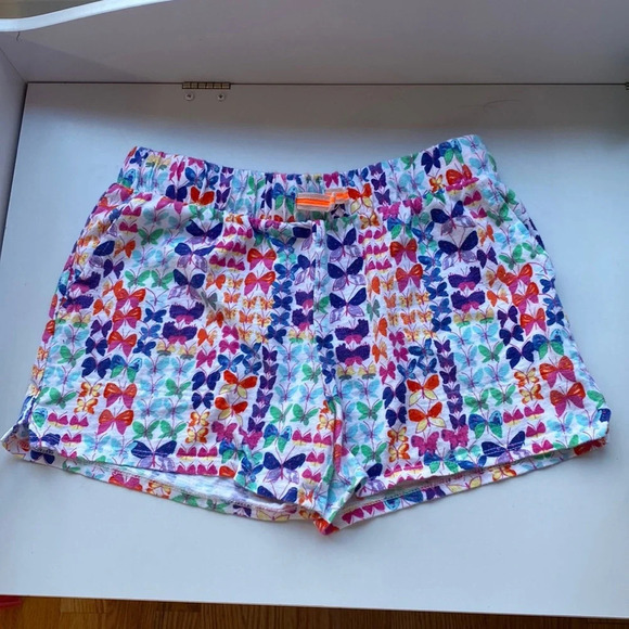 Crewcuts Butterfly‎ Everyday Cotton Printed Shorts Size 12 Girls - Picture 1 of 6